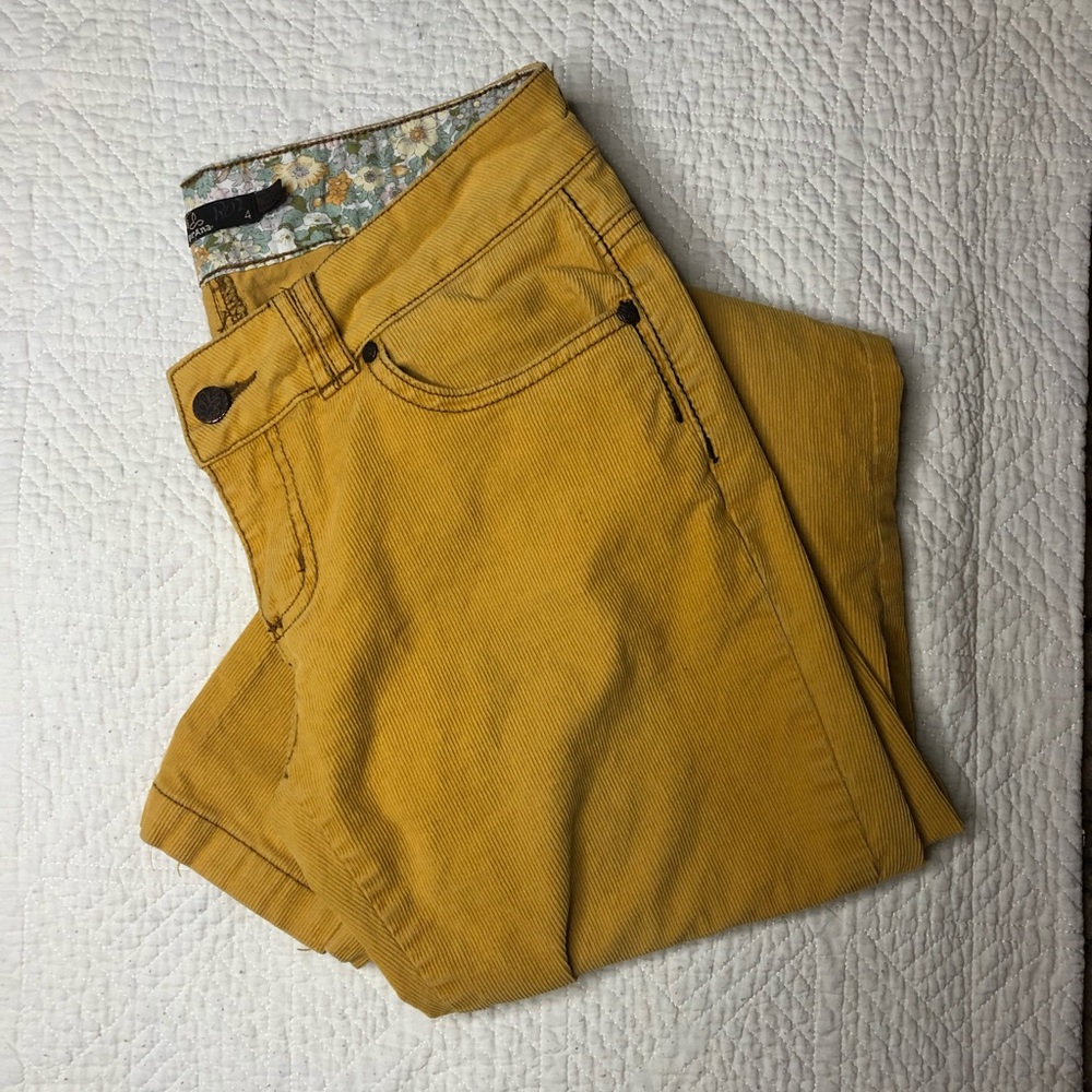 Yellow Prana Pants